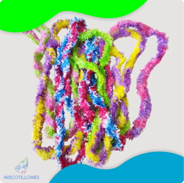Collar Hawaiano Felpudo Multicolor - Imagen 2