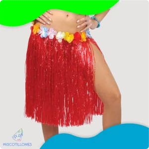 Falda Hawaiana Infantil de Plástico