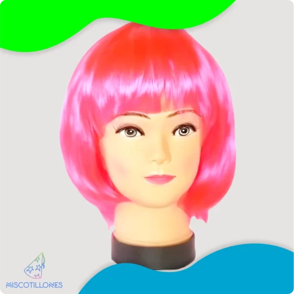 Peluca Lisa Corta - Imagen 2