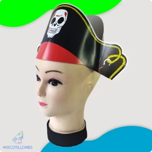 Sombrero Pirata Infantil en Cartón
