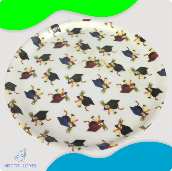 Bandejas de Pasapalos para Graduaciones (3 Piezas) - Imagen 4