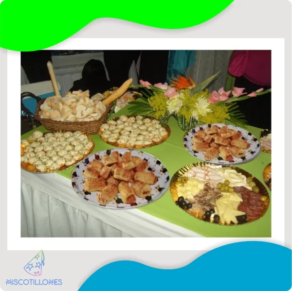 Bandejas de Pasapalos para Graduaciones (3 Piezas) - Imagen 2