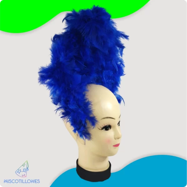 Cintillo de Plumas Alto - Imagen 2