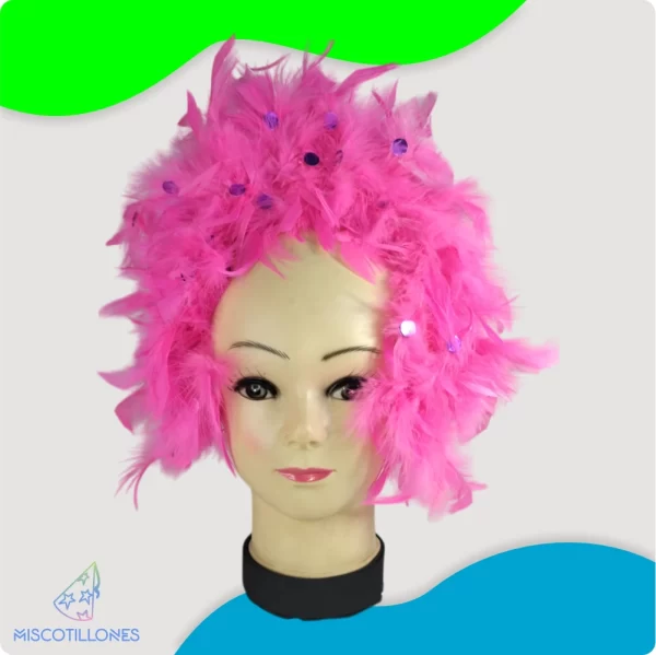 Cintillo de Plumas Alto - Imagen 5