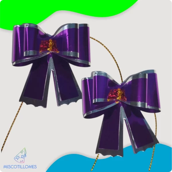 Lazo Mágico Metalizado Pequeño (10 Pack) - Imagen 3