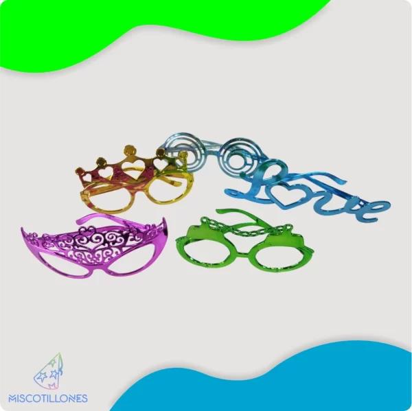 Lentes Plásticos Metalizados - Imagen 2