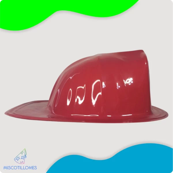 Sombrero Plástico Bombero - Imagen 5